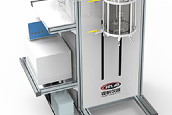 全透明反应装置实拍图